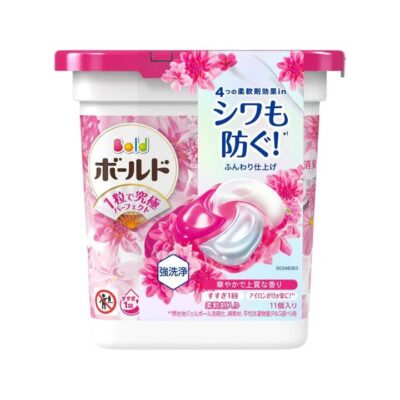 P&G 4D Antibacterial Laundry Pods - Pink Rose Fragrance, 11 Pods, 227g