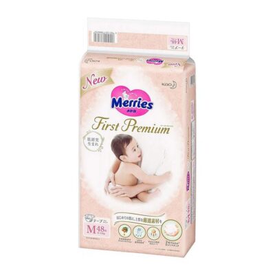 Merries Baby Diapers M Size 6-11kg - 48 Pieces