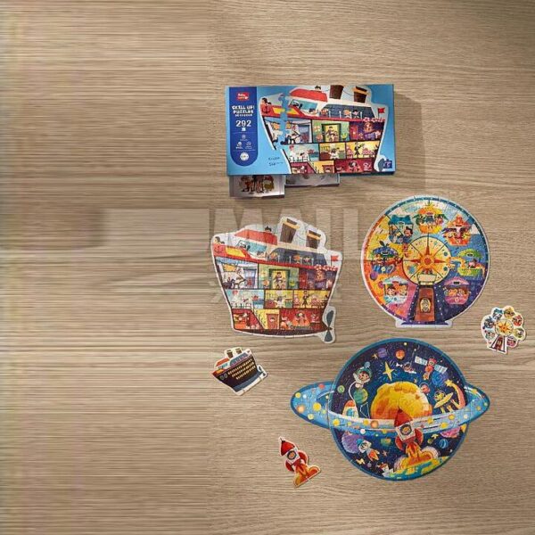 BC Babycare Advanced Puzzle Set for Early Education - 5 Stages