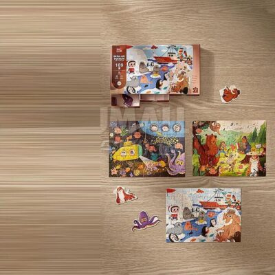 BC Babycare Advanced Puzzle Set for Early Childhood Education - 4 Stages