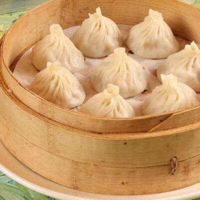 Tiantong Frozen Crab Roe Soup Dumplings - 12 Pieces
