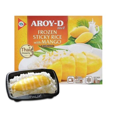 Aroy-D Frozen Sticky Rice with Mango - 250g
