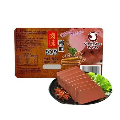 QiaoYaQiao Braised Duck Blood - 300g