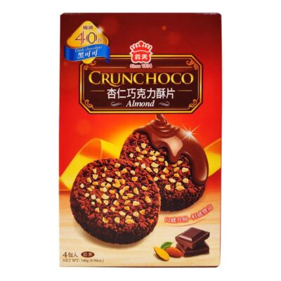 I-Mei Almond Chocolate Crunch - Dark Cocoa Flavor - 140g