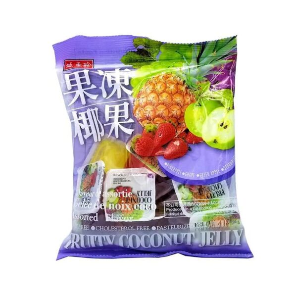 Sheng Xiang Zhen Assorted Fruity Coconut Jelly - 280g