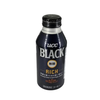 UCC Unsweetened Black Coffee - 375g