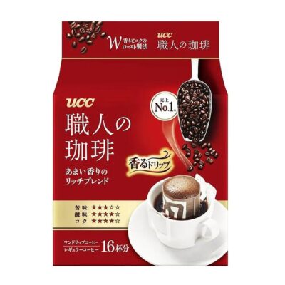 UCC Drip Coffee Powder Mocha Blend - 16 Cups