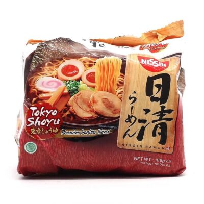Nissin Tokyo Shoyu Ramen - 106g x 5 Packs