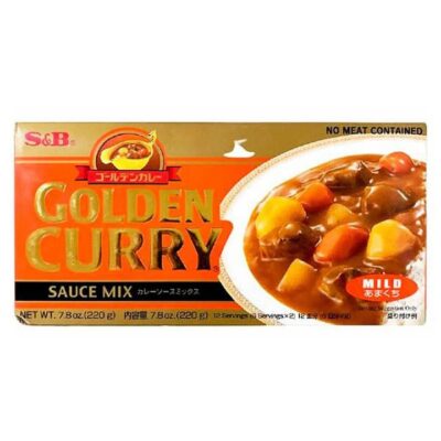 S&B Golden Curry Sauce Mix Mild - 220g