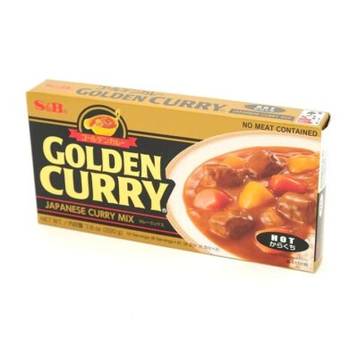 S&B Golden Curry Japanese Curry Mix - Hot, 220g