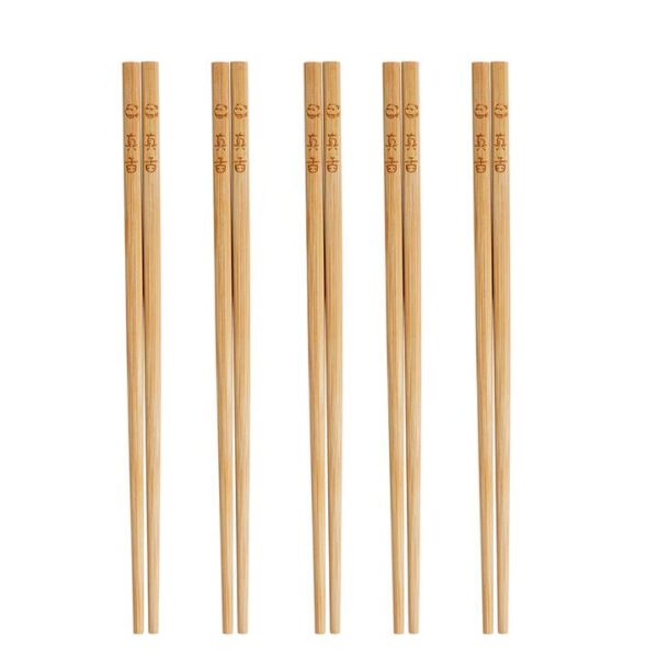 Cooker King Panda Bamboo Chopsticks - Set of 10 Pairs