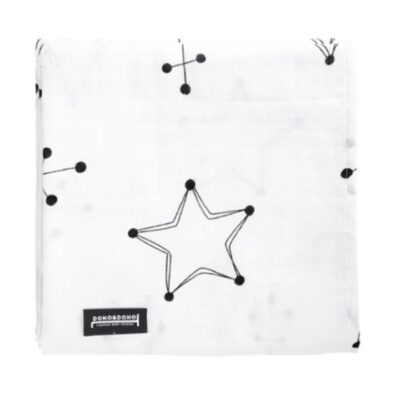 Dono&Dono Baby Lightweight Cotton Blanket - Jupiter Pattern, 106*106cm