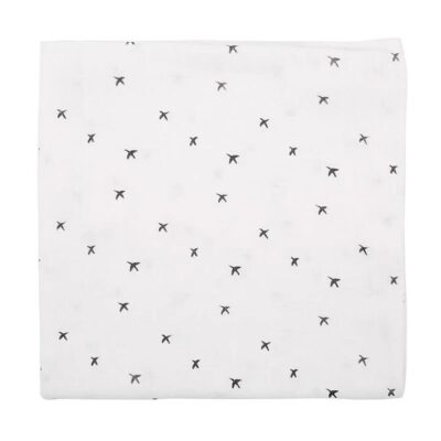 Dono&Dono Baby Bamboo Fiber Blanket - Buzz Pattern, 106*106cm