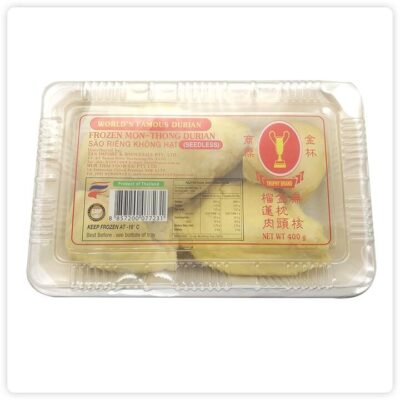 Mon-Thong Premium Seedless Durian - Product of Thailand, 400g