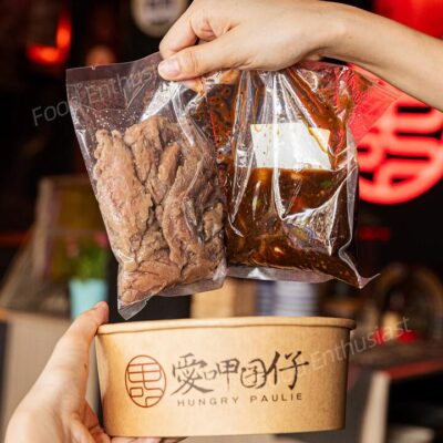 Hungry Paulie Frozen Black Pepper Beef - 200g