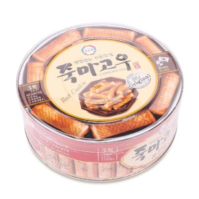 Surasang Korean Traditional Roll Cookies - Seaweed Flavor, 365g