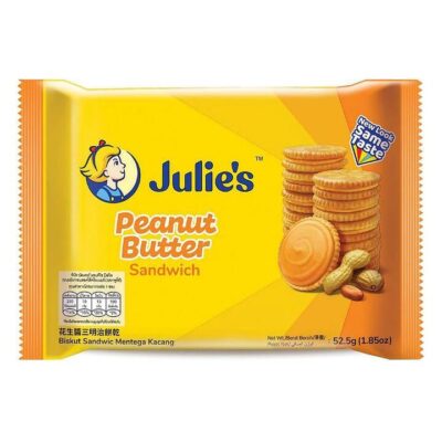 Julie's Peanut Butter Sandwich Biscuits - 180g