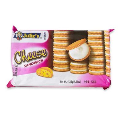 Julie's Cheese Sandwich Biscuits - 168g