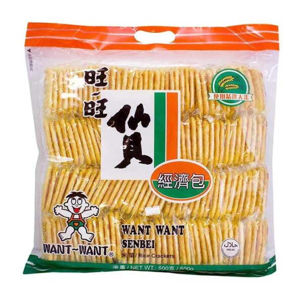 Want Want Senbei Family Pack - 500g