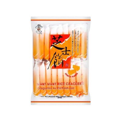 Want Want Cheese Rice Crackers - 108g