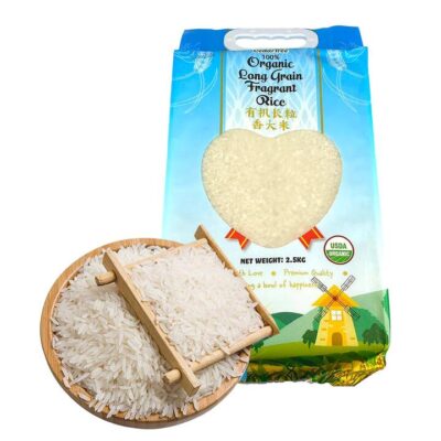Qiancheng Organic Long Grain Fragrant Rice - 2.5kg