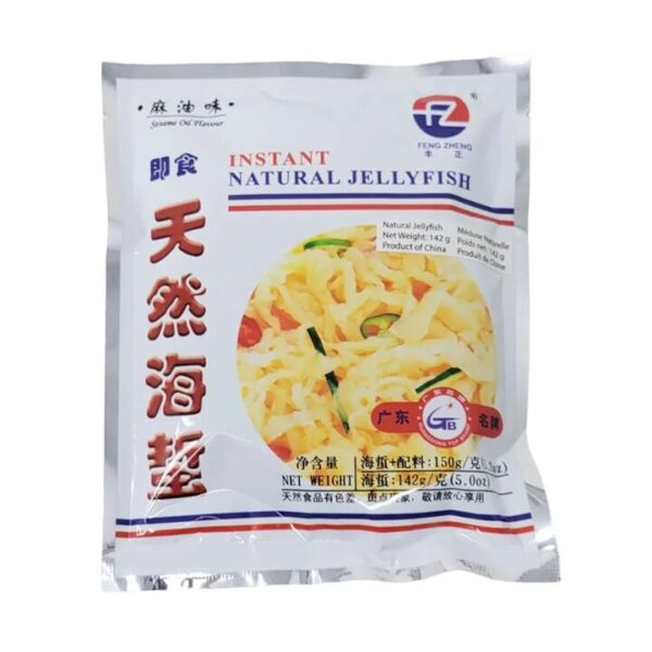 Feng Zheng Instant Natural Jellyfish with Sesame Oil Flavor - 150g