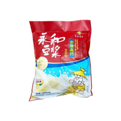 Yonghe Multivitamin High Calcium Soy Milk Powder - 12 Packs, 350g