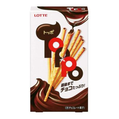 Lotte Toppo Vanilla Chocolate Filled Sticks - 40g