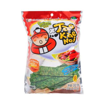 Tao Kae Noi Crispy Seaweed Hot & Spicy Flavor - 32g