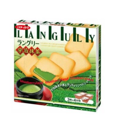 ITO Matcha Flavored Sandwich Cookies - 12 Pieces, 164g