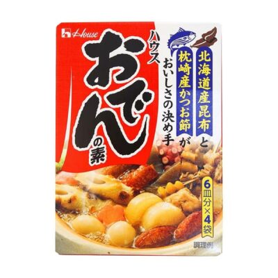 House Oden Soup Base - 4 Packs, 77.2g