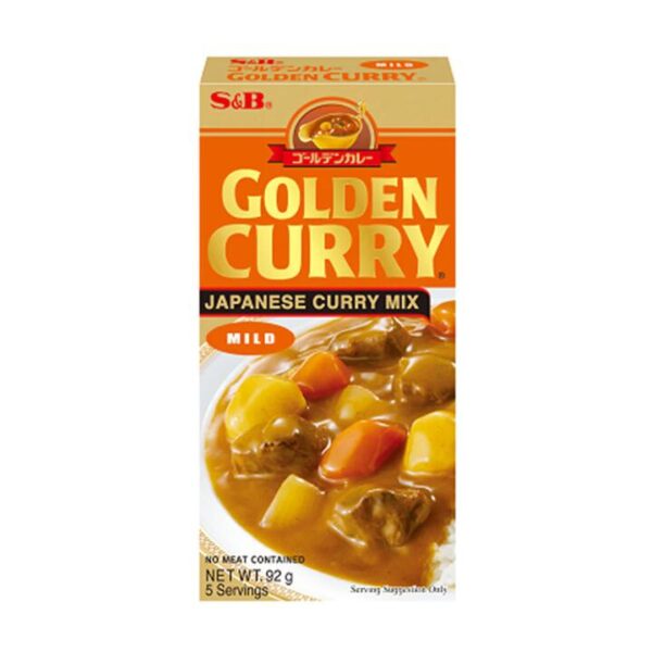 S&B Golden Curry Japanese Curry Mix - Mild, 92g