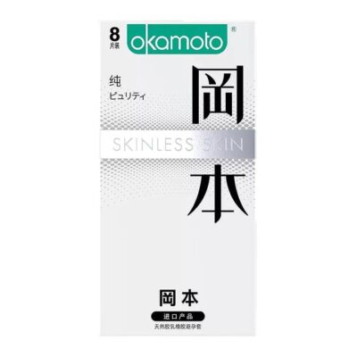Okamoto Skinless Skin Condoms - 8 Pieces