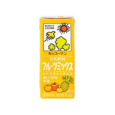 Kikkoman Soy Milk Drink Tropical Fruit 200ml