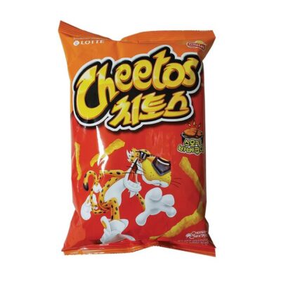 Lotte Cheetos Corn Sticks BBQ Flavor - 164g