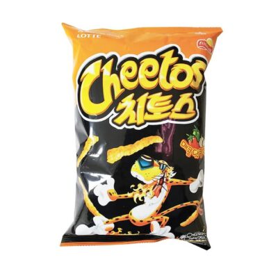 Lotte Cheetos Corn Sticks Sweet and Spicy Flavor - 164g