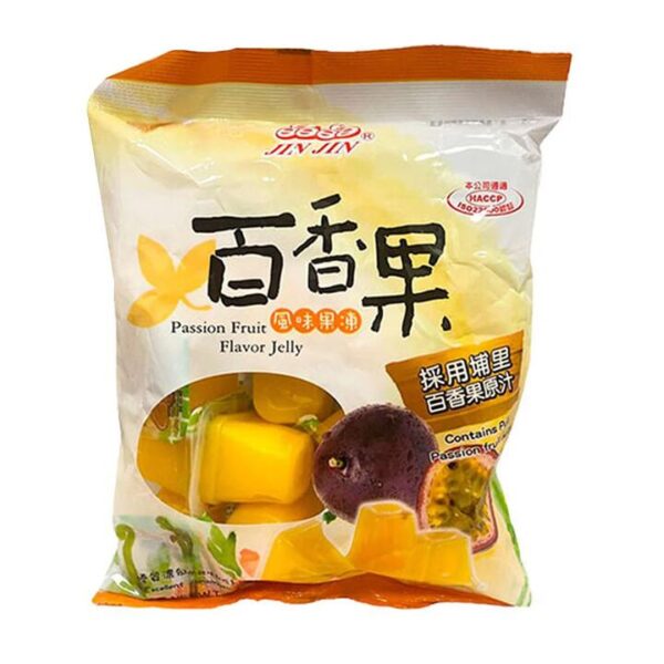 Jin Jin Passion Fruit Flavor Jelly - 480g