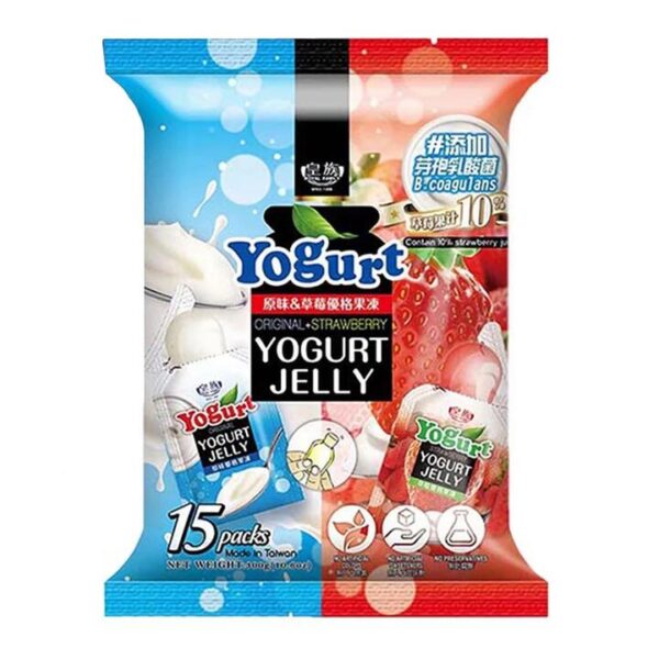 Royal Family Original & Strawberry Yogurt Jelly - 300g