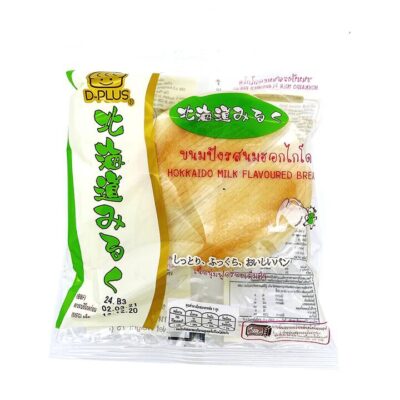 D-plus Hokkaido Milk Flavored Bread - 75g