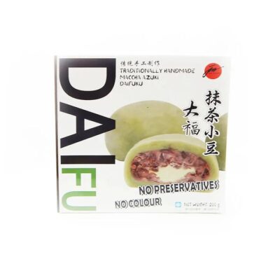 Jun Frozen Matcha Azuki Mousse Daifuku - 4 Pieces, 200g