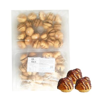Faji Frozen Round Cream Puffs - 44 Pieces, 660g