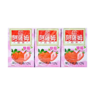Assam Strawberry Flavored Milk Tea 6pk*400ml