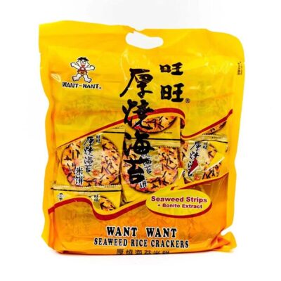 Want Want Seaweed Rice Crackers - 308g