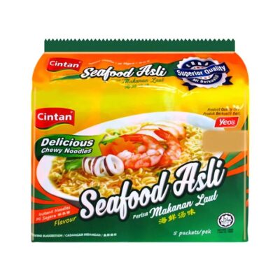 Cintan Malaysia Seafood Soup Flavour Noodles 75g x 5 Packs