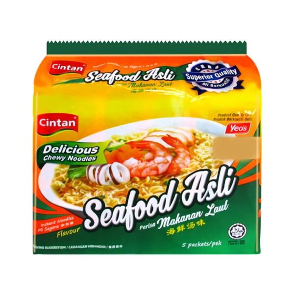 Cintan Malaysia Seafood Soup Flavour Noodles 75g x 5 Packs