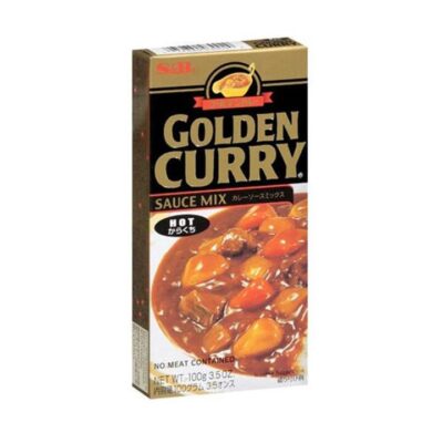 S&B Golden Curry Sauce Mix Hot - 92g