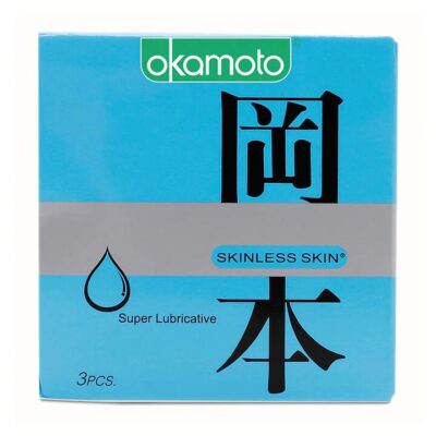 Okamoto Skinless Skin Super Lubricative Condoms - 3 Pieces