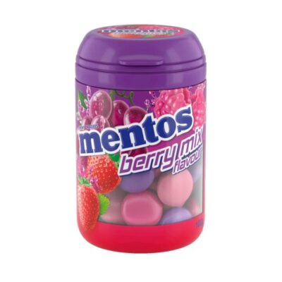 Mentos Berry Mix Flavour Chewing Gum - 100g