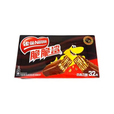 Nestle Crispy Shark Wafer Chocolate Flavor 32 Pieces 640g