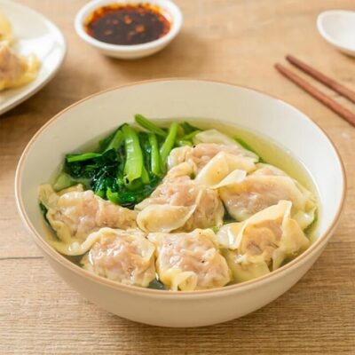 Yanji Frozen Pork and Century Egg Wontons 375g